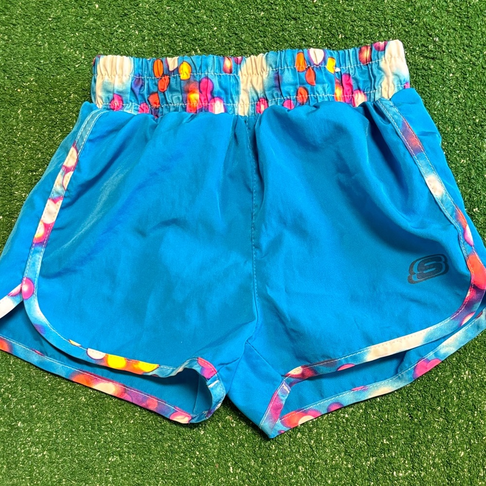 Skechers kids Vibrant Blue Athletic Shorts